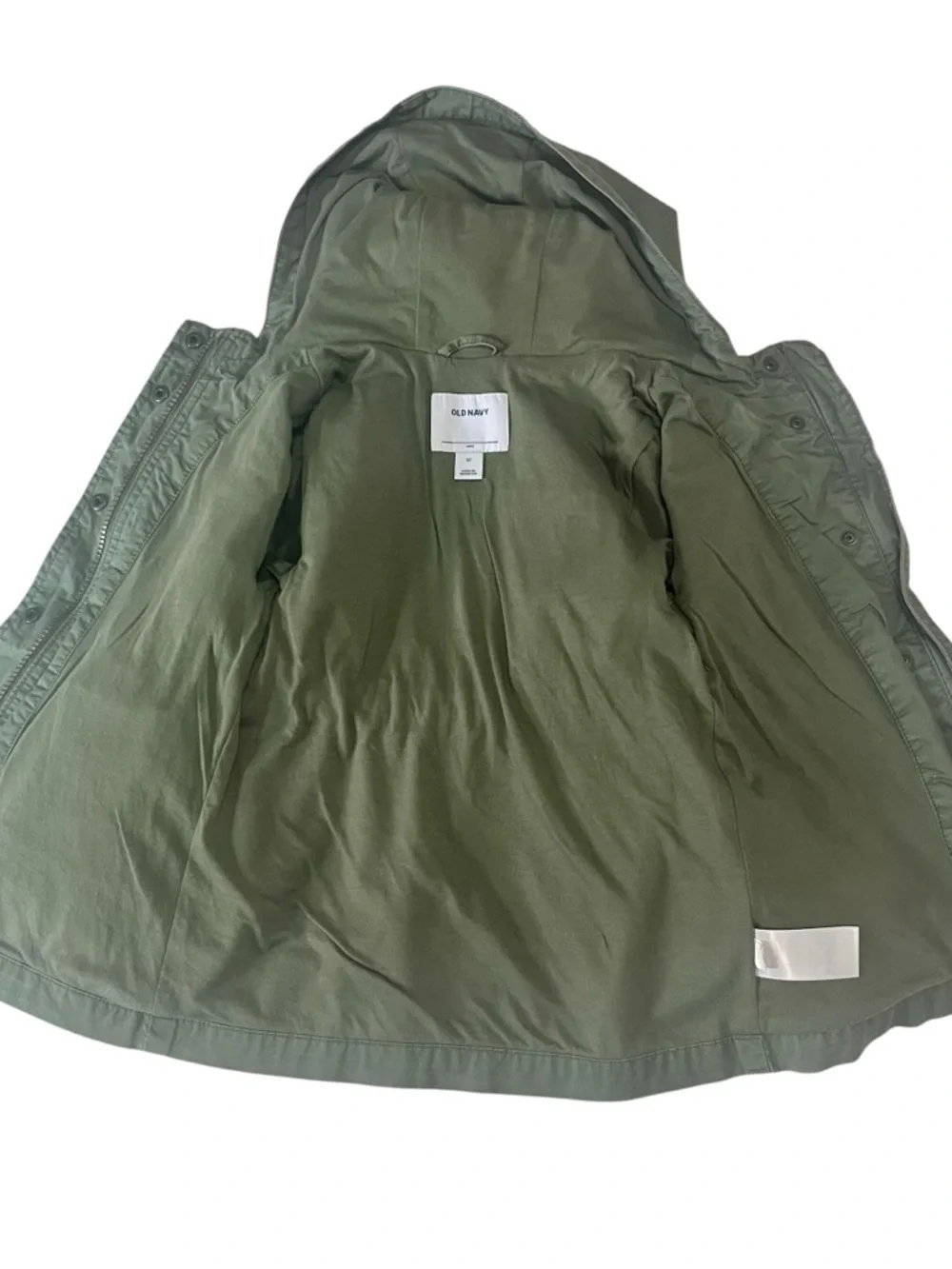 Old Navy Hooded Kids Anorak Jacket - Olive